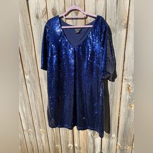 Women’s sequin shift dress